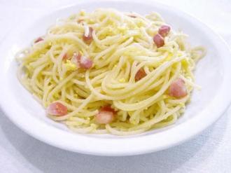 Spaghetti a la carbonara