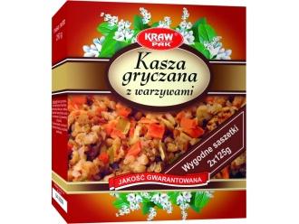 Kasza i warzywa - połączenie idealne, czyli Kasza gryczana z warzywami od firmy Krawpak