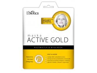 Konkurs: Wygraj hydrożelową maskę na tkaninie Active Gold od L’biotica!