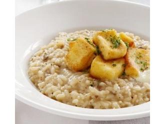 Aromatyczne cytrynowe risotto z mozzarellą