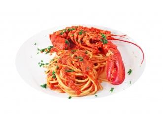 Spaghetti z homarem