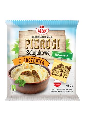 Pierogi Solejukowej – popisowe danie Kazimiery Solejukowej  z „Rancza” w sklepach w całej Polsce