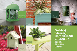 Poznaj kolor roku „Greenery” w ogrodzie!